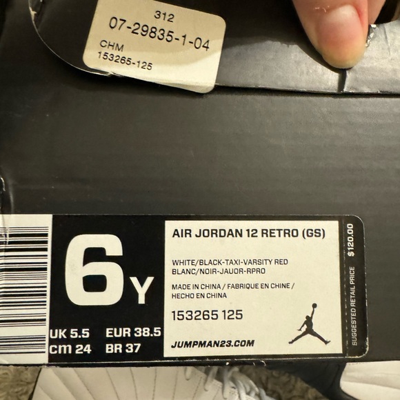 Jordan 12:s- Taxis - Picture 1 of 7